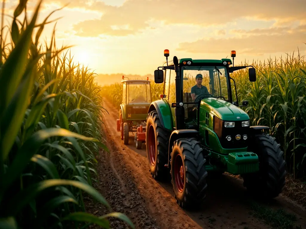 truck-working-field-sunny-day